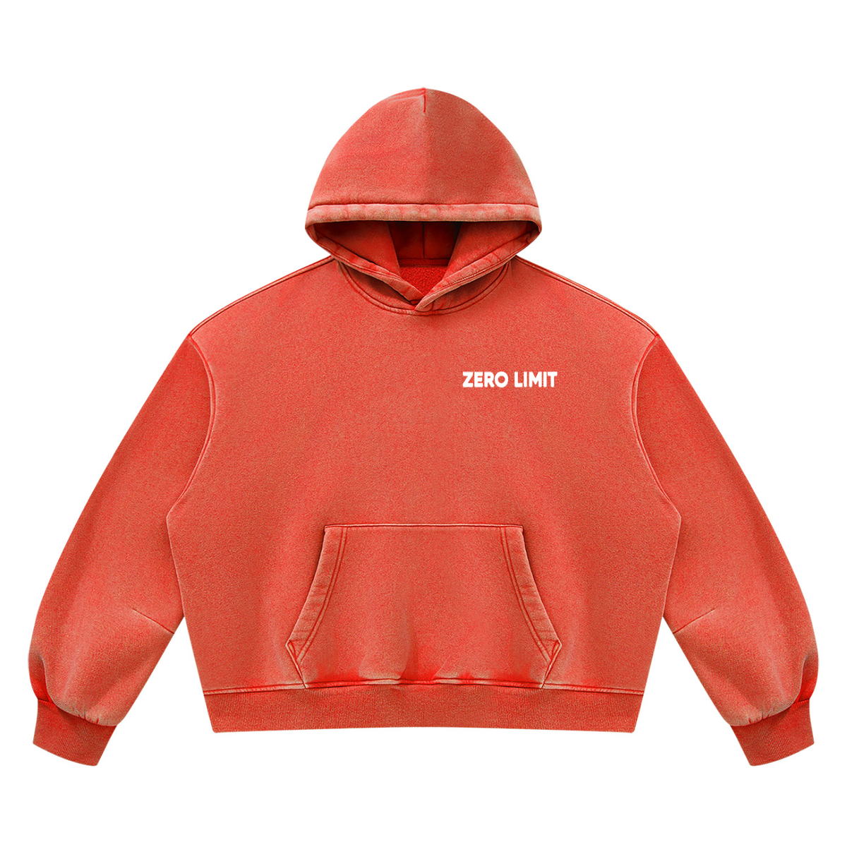 ZERO LIMIT Heavyweight Boxy Hoodie – 390 GSM