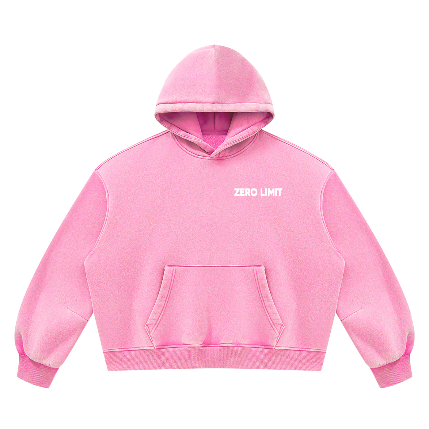 ZERO LIMIT Heavyweight Boxy Hoodie – 390 GSM