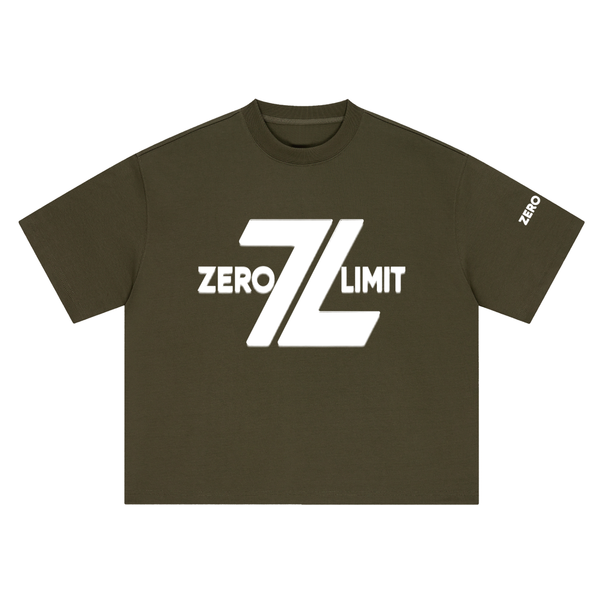 ZERO LIMIT Heavyweight Boxy T-Shirt – 400 GSM