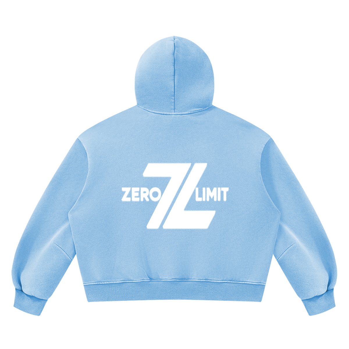 ZERO LIMIT Heavyweight Boxy Hoodie – 390 GSM