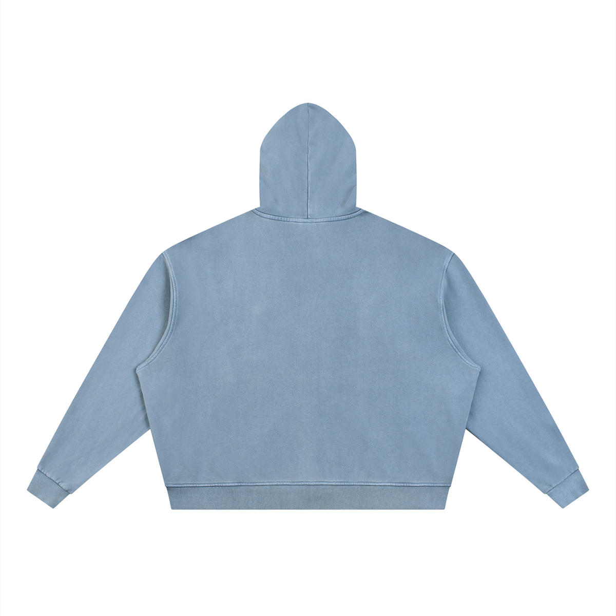 ZERO LIMIT Vintage Full-Zip Boxy Hoodie – 360 GSM
