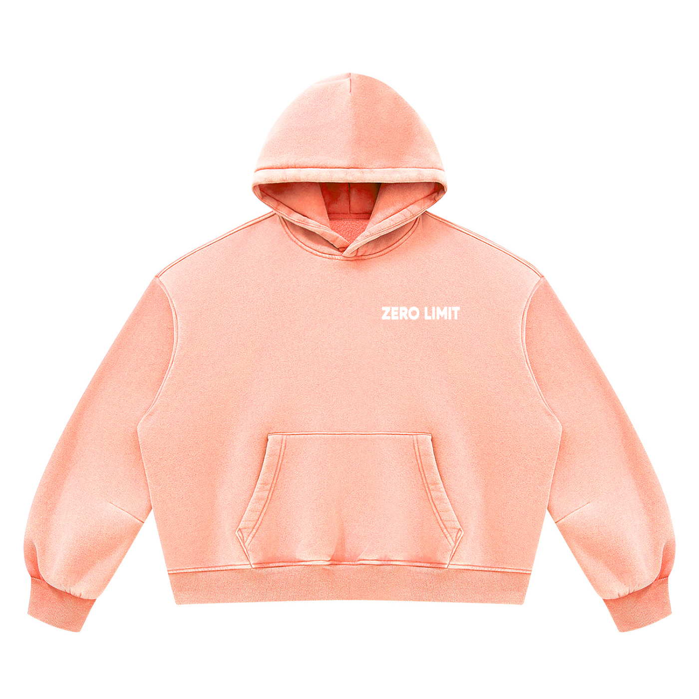 ZERO LIMIT Heavyweight Boxy Hoodie – 390 GSM