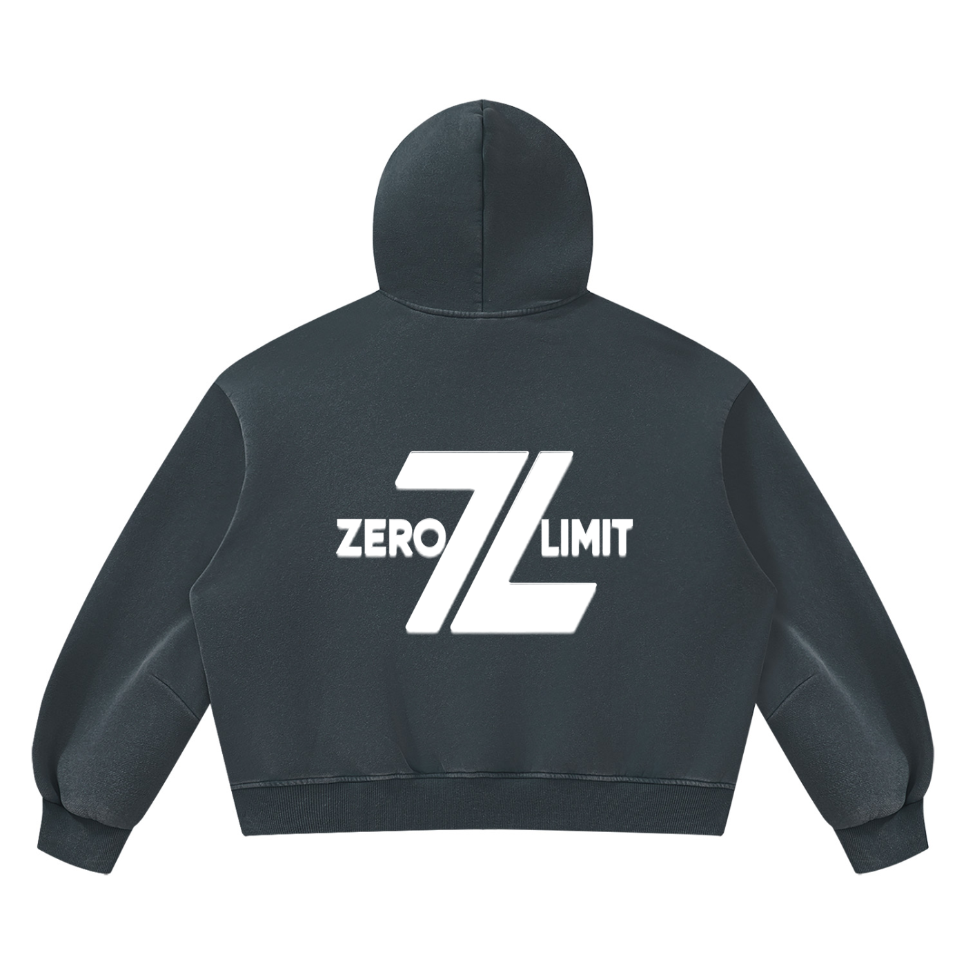 ZERO LIMIT Heavyweight Boxy Hoodie – 390 GSM