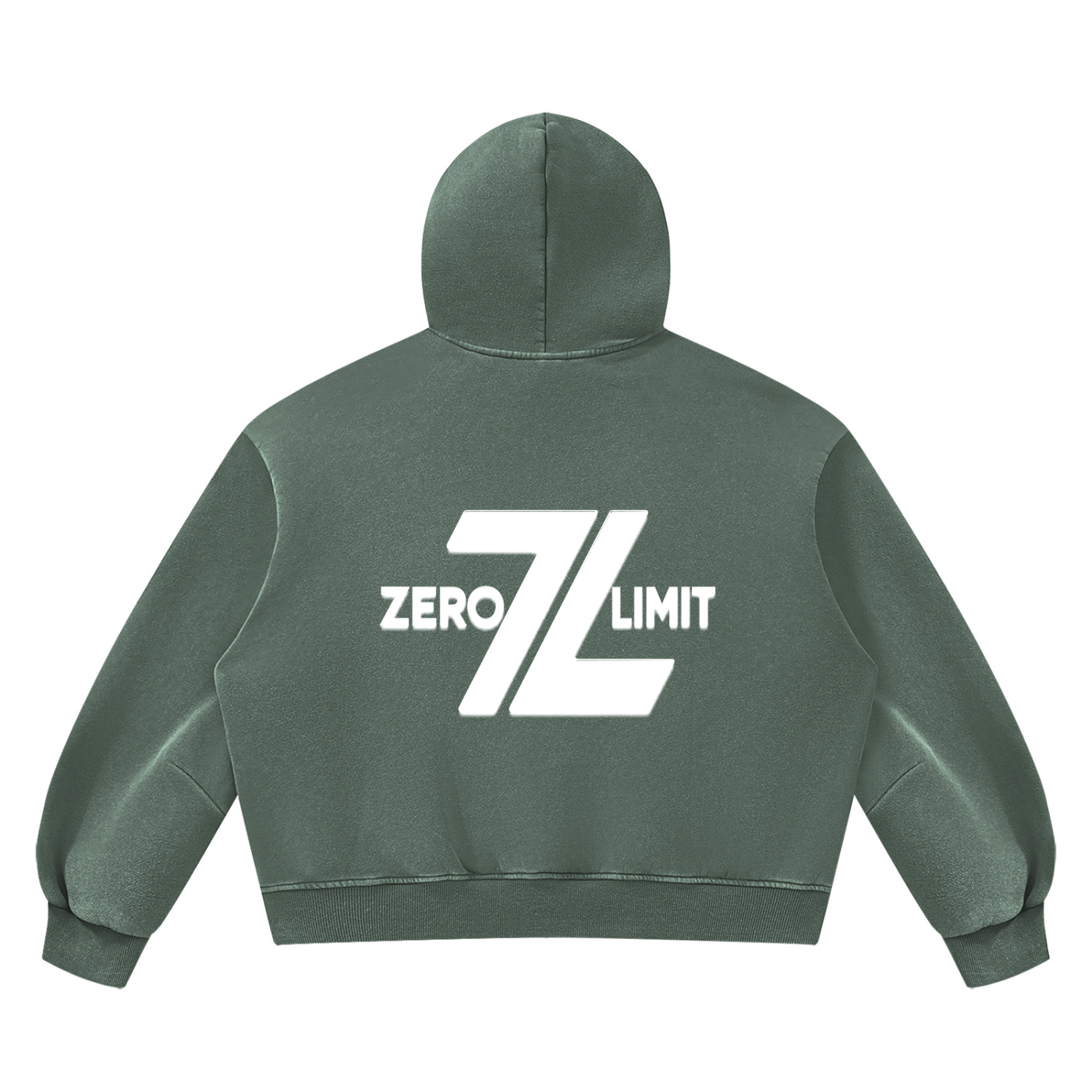ZERO LIMIT Heavyweight Boxy Hoodie – 390 GSM