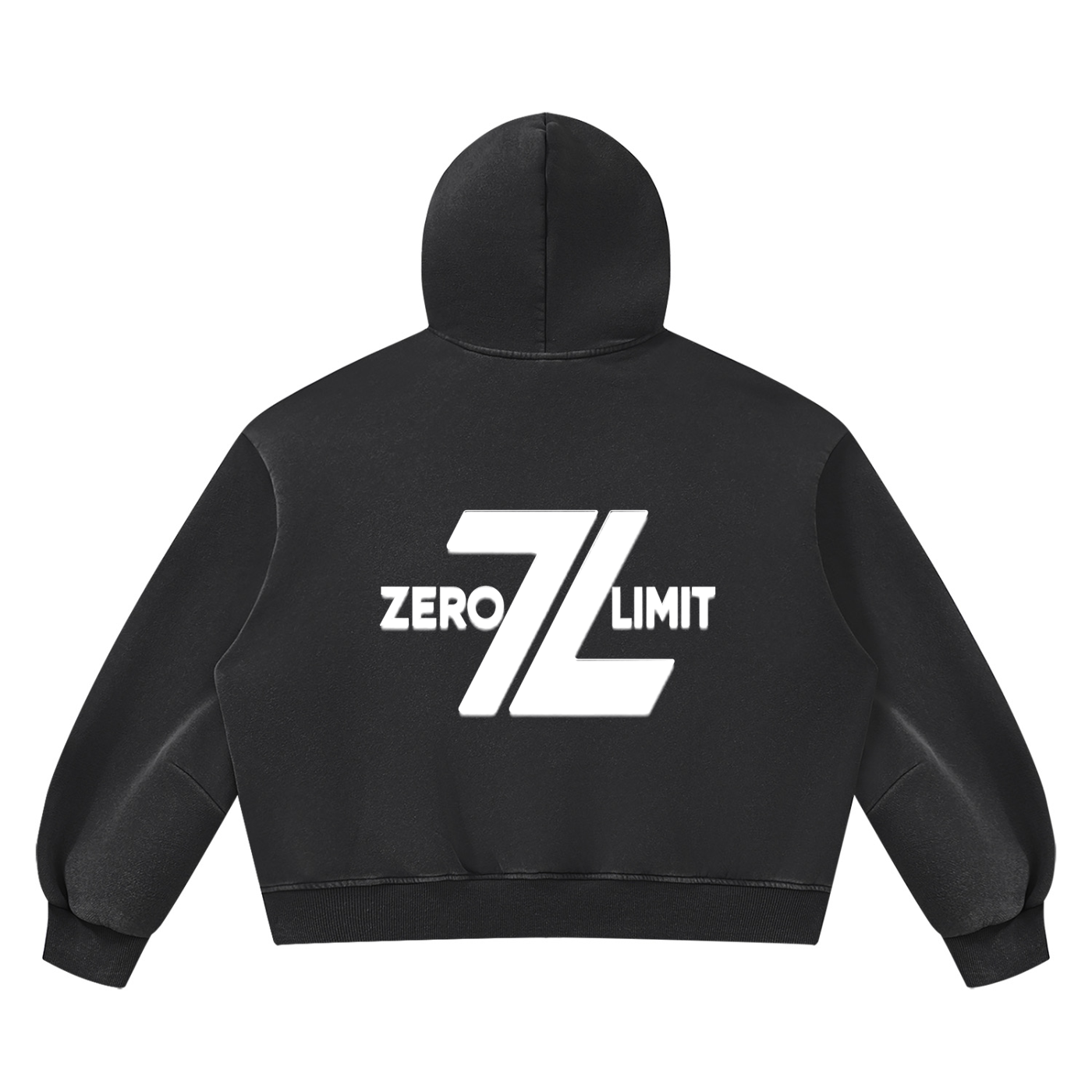 ZERO LIMIT Heavyweight Boxy Hoodie – 390 GSM