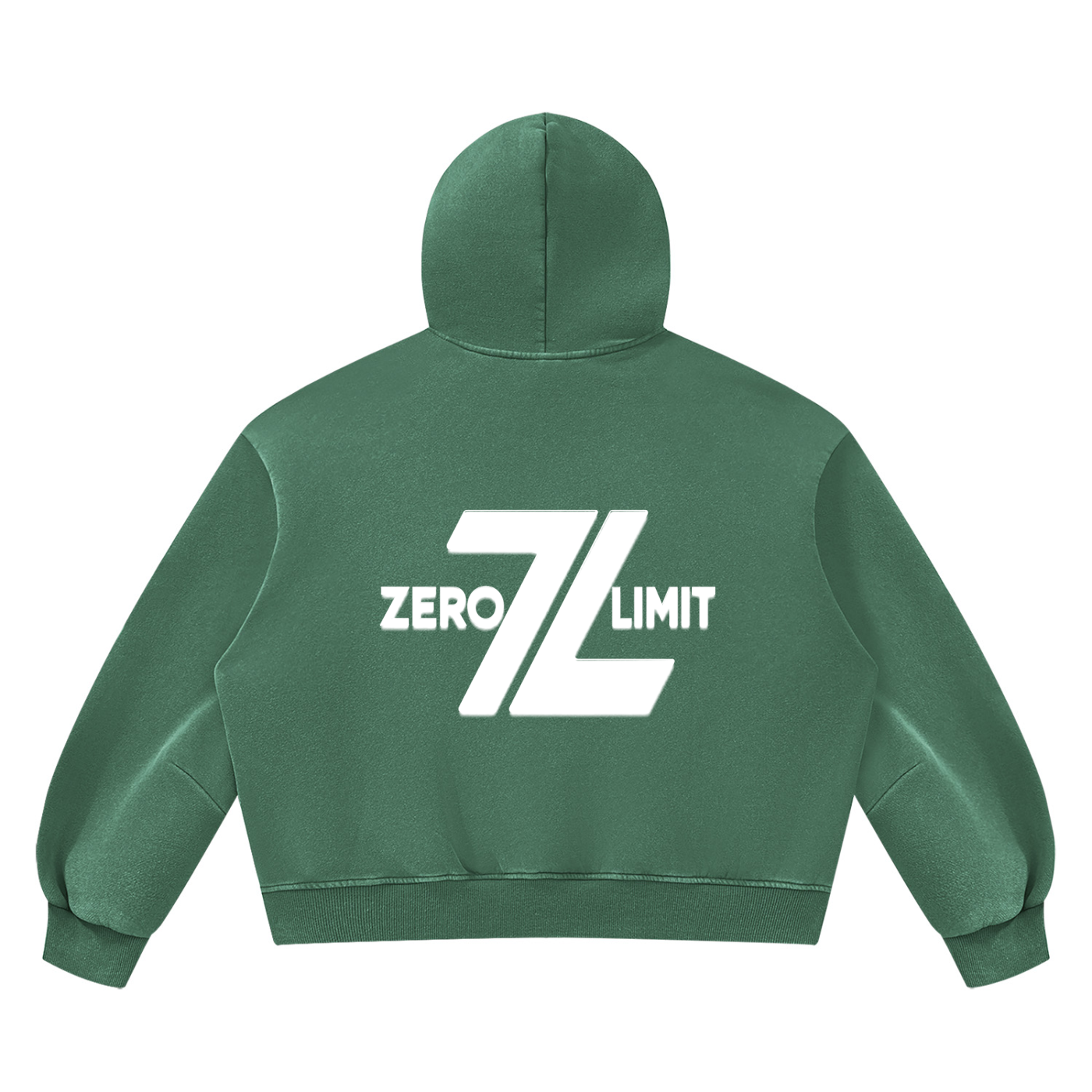 ZERO LIMIT Heavyweight Boxy Hoodie – 390 GSM