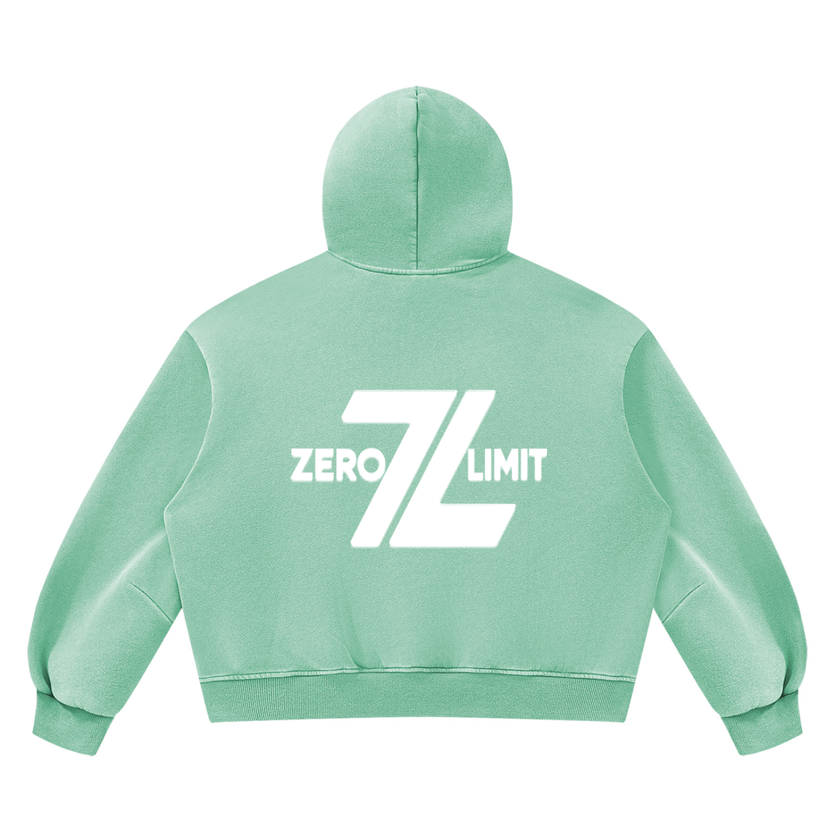 ZERO LIMIT Heavyweight Boxy Hoodie – 390 GSM