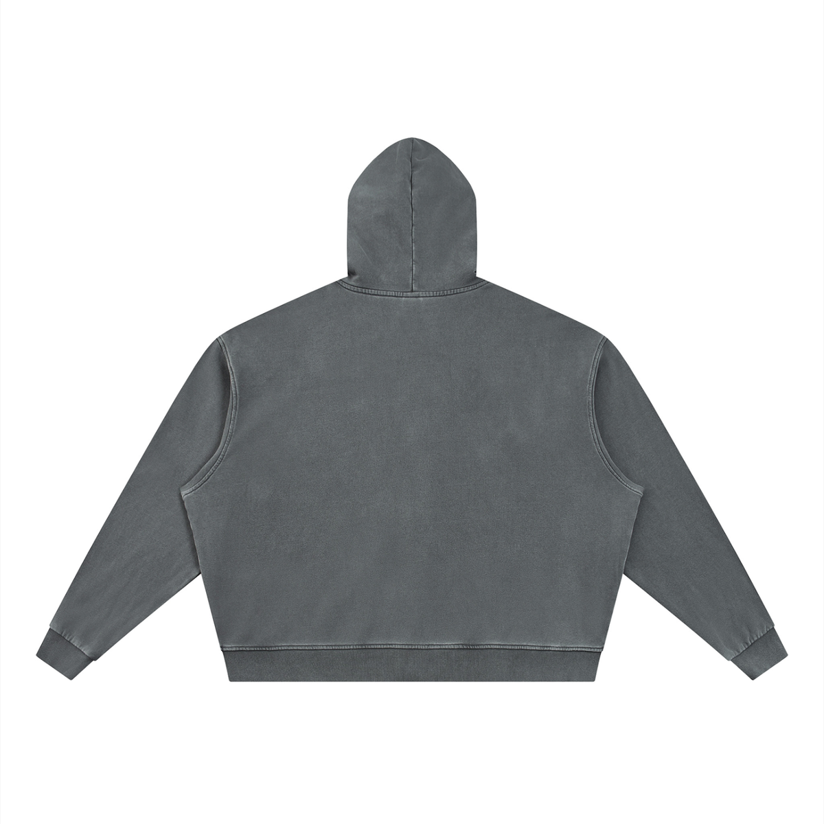 ZERO LIMIT Vintage Full-Zip Boxy Hoodie – 360 GSM