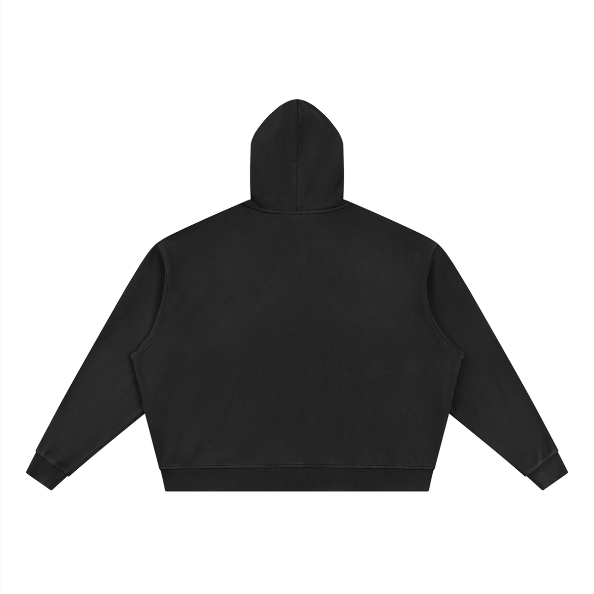 ZERO LIMIT Vintage Full-Zip Boxy Hoodie – 360 GSM
