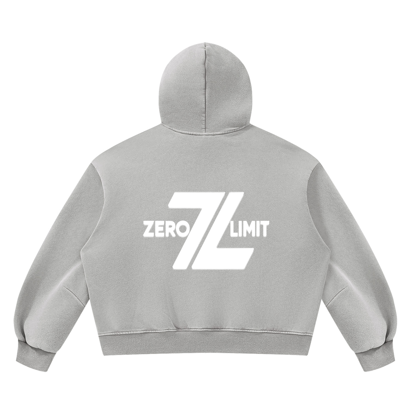 ZERO LIMIT Heavyweight Boxy Hoodie – 390 GSM