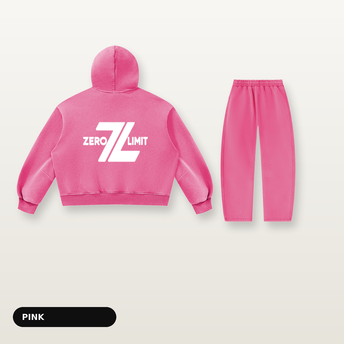 ZERO LIMIT Set Pink – Rückansicht